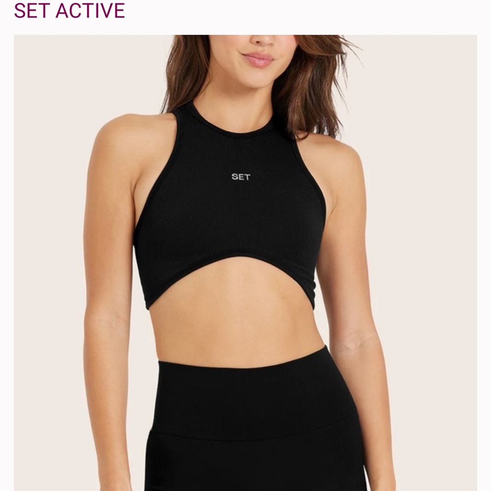 SET Active Women's Black Workout Set